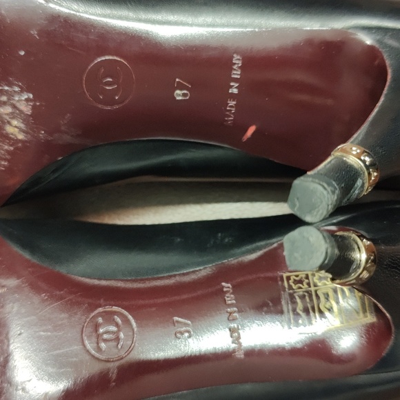 Chanel Leather pump size 37 - Picture 8 of 12